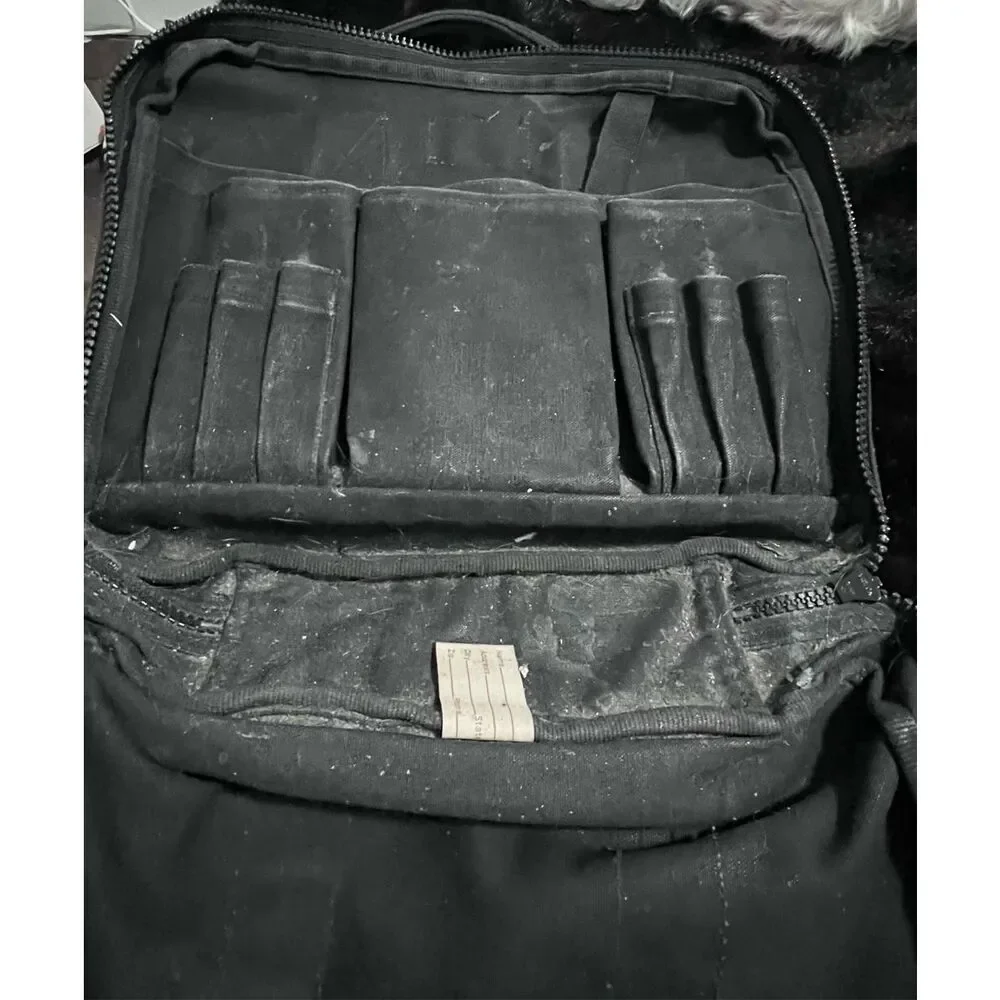 Lands End Square Rigger Canvas Carry On Bag Lands End Square Rigger Garment Bag - Picture 7 of 8